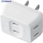 YAZAWA トリプルタップ3個口ホワイト  ▼369-6670 Y02ELPT300WH  1個