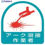 ユニット ステッカー アーク溶接作業者・2枚1シート・35X35  ▼371-7828 851-58  1組
