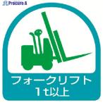ユニット ステッカー フォークリフト1t以上・2枚1シート・35X35  ▼371-7844 851-61  1組