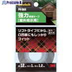 3M スコッチ 強力両面テープ 屋外掲示用 12mm×1m  ▼389-2960 PK-OKR  1巻