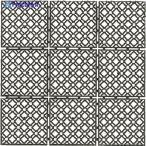 コンドル ジョイントスノコ ニューマフロス 本駒 グリーン 幅300×長さ300×厚さ25mm  ▼393-7062 F-159-HK-G  1枚