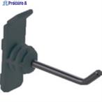 TRUSCO パネリーナ用樹脂フック 縦型ロング 黒  ▼396-2450 TUR-FJTL-BK  1個