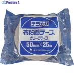 TERAOKA カラーオリーブテープ NO.145 茶 50mm×25M  ▼419-5965 145 BR-50X25  1巻