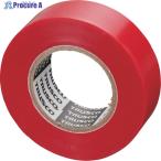 TRUSCO 脱鉛タイプビニールテープ 19mmX10m 赤  1巻入り  ▼628-3295 GJ2110R1P  1巻