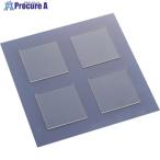 EXSEAL 耐震ゲル 転倒防止シート ゲルタック お徳用 80×80×2mm(角型)  ■▼662-3742 GT01-22020  1SHT