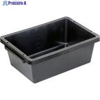 TRUSCO トラ舟28Lブラック(角型・再生原料使用)  ▼664-7085 PSB40-BK  1個