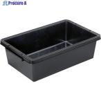 TRUSCO トラ舟20Lブラック(角型・再生原料使用)  ▼664-7086 PSB20-BK  1個