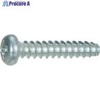 TRUSCO  ナベ頭タッピングねじ 2種溝付B1形 三価白  M3X6 (50本入り)  ▼691-6247 S350-0306  1パック