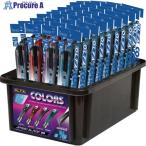 ショッピングcolors OLFA カッターナイフ(限定カラー) COLORS2025EXLコンテナセット 40個入(4色×10本×1種(オートロック))  ■▼708-1947 CLR2025-EX  6S