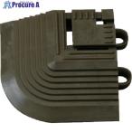 コンドル エバック 屋外用マット ブラシハードマット コーナー 茶  ■▼736-5098 F-114-FC-BR  1個