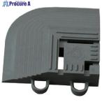 コンドル エバック 屋外用マット ブラシハードマット コーナー グレー  ■▼736-5110 F-114-FC-GR  1個