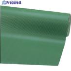 コンドル 床保護シート ゴム筋入長マット 幅1200mm×10m 6mm厚 緑  ■▼736-9603 F-25-12-6  G  10M