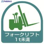 ユニット ステッカー フォークリフト1t未満・2枚1シート・35X35  ▼744-1282 851-60  1組