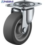 ユーエイ プレート式 自在 キャスター エラストマー 車輪径25mm  Gタイプ G型 取付寸法28×23  ▼754-9172 G-25EL  1個