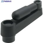 ELESA ボアードクランクハンドル(折り曲げ回転握り付き)  ▼806-1737 BCHN64F  1個