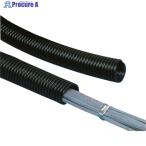 PANDUIT コルゲートチューブ ポリエチレン スリットなし 黒  ▼814-6641 CLTS50F-C  1巻