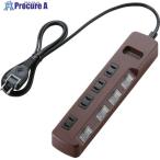 ELECOM OAタップ 雷ガード 個別スイッ�