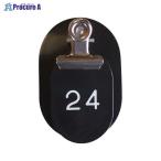 クラウン PP親子札2枚組ポリプロピレン番号入連番 CR-PY50-B ▼19897 クラウン ●a ...