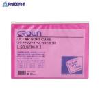 クラウン クリヤーソフトケース B5 赤 CR-CFB5-R ▼6217 クラウン ●a559