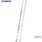 アルインコ 二連梯子 全長6.05m〜10.19m 最大仕様質量130kg SX103D 1台 法人送り限定商品 ■▼455-5767