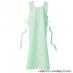 フットマーク　入浴介護用エプロン　M　グリーン　403306