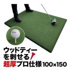 ウッドッティーを刺せるプロ仕様 TEEUP PRO RANGE MAT