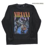 GOOD ROCK SPEED グッドロックスピード プリントTシャツ 長袖 ニルヴァーナ NIRVANA  Unplugged LS TEE プリントTシャツ L/S ロンT