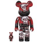 BE@RBRICK JEAN-MICHEL BASQUIAT #5 100％ & 400％