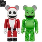 BE@RBRICK SANTA JACK & OOGIE BOOGIE 2PCS SET
