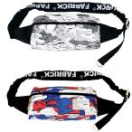 FABRICK(R) Jonathan Zawada - SARI , 2011 MESSENGER WAIST BAG（BLACK / RED）