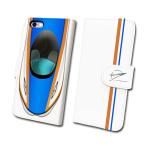 鉄道スマホケース No.9 「 E7系 北陸新幹線 」 【 手帳 タイプ 】 JR東日本商品化許諾済 iPhone7/8 tc-t-009-7