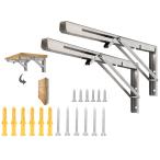 JJ Boom полки получить металлические принадлежности L знак type нержавеющая сталь сталь складной полки получить металлические принадлежности складной металлические принадлежности, компактный. DIY складной стол металлические принадлежности установка винт есть 