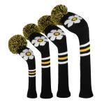  Golf крышка головки цилиндров вязаный комплект 4 шт. комплект комплект, Golf Club Driver дерево (460 cc)*1 Fairway Wood * 2. hybrid feau