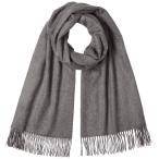 [ジョンストンズ] 公式 カシミヤストール WA56(無地) レディース HA0501 Mid Grey UK 190cm x 70cm (FREE