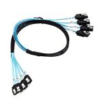Cablecc внутри часть SAS4SATA ho -тактный из 4SATA7 булавка Target жесткий диск 6Gbps данные сервер RAID кабель 50cm