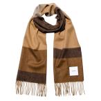 [matti totti] オペラ カシミヤ マフラー カシミア マフラー 大判 厚手 メンズ チェック柄 チェック ストール 100 男性 ロング