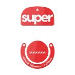 Superglide2(Type C) мышь подошва for Logicool GPROX Superlight мышь футов [ усиленный стекло материалы 