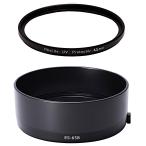 NinoLite ES-65B линзы капот &amp; UV фильтр 43mm. 2 позиций комплект,RF 50mm F1.8 STM объектив соответствует, обратный оборудован возможно 
