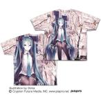 【送料無料対象商品】コスパ 初音ミク 初音ミク cherry blossoms 両面フルグラフィックTシャツ 【ネコポス/ゆうパケット対応】