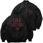 ショッピングNERV コスパ EVANGELION NERV MA-1ジャケット BLACK【11月再販予定 予約商品】