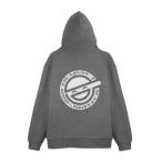 コスパ 攻殻機動隊 STAND ALONE COMPLEX 笑い男 ジップパーカー MIX GRAY