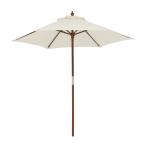 taka шоу навес дерево зонт 2.1m бежевый уличный Cafe . двор . освежение . дерево .. произведение . ультрафиолетовые лучи примерно 90% cut натуральное дерево полиэстер PA