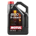 mochu-ru(Motul) 8100 X-clean+ 5W30 5L 100% химического синтеза масло [ стандартный товар ] 11113941