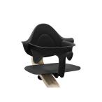 Stokke( -тактный ke) блохи baby комплект черный детский стул высокий стул 6 месяцев примерно ~3 лет примерно до боковая сторона . спина . надежно поддержка человек инженерия удобный 
