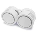 USB充電式 ロールネックファン ホワイト