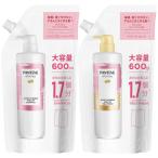 パンテーン エフォートレス シャンプー&コンディショナーセット 600mL+600g 詰め替え特大 グッドモーニングスムース