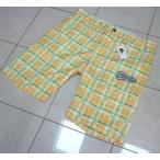 ラッセルノ Russeluno メンズ XL 6 ハーフパンツ イエローチェック 015
