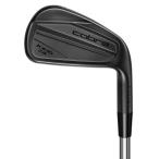 (単品アイアン) Cobra Golf KING CB Black Iron コブラゴルフ キング キャビティバック ブラック 単品アイアン カスタムシャフトモデル