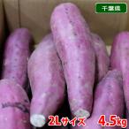 千葉県産（JAかとり）さつまいも　紅あずま　秀品　2Lサイズ　約4.5kg（8本前後入）箱入り