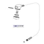 LIXIL(INAX) умывание туалетный столик вентиль для душ комплект Assy A-3431/N88